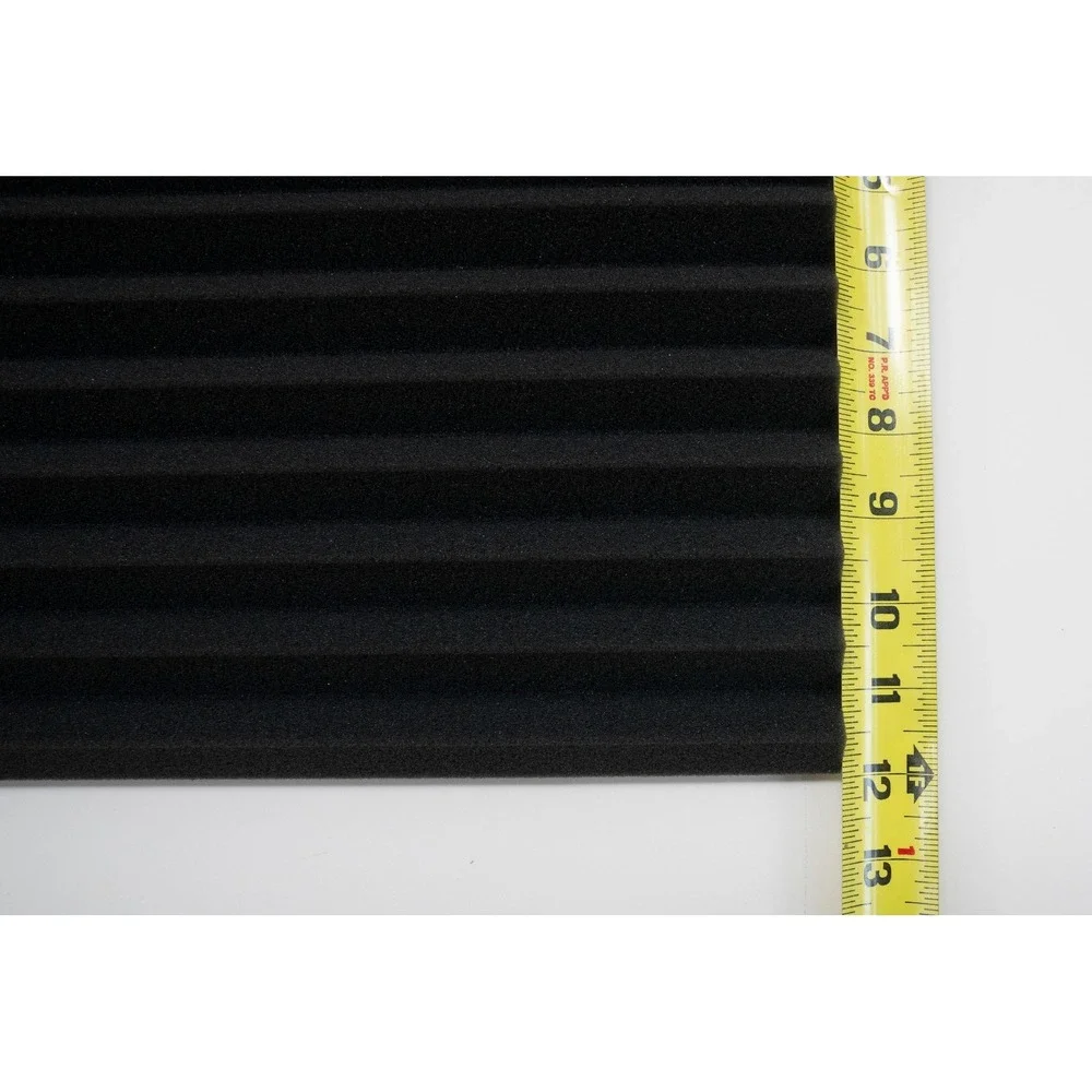 Lot of 48 - Acoustic Foam Panel Wedge Studio Sound Dampening Wall Tiles 12x12x1